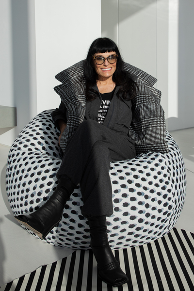 seamai Norma Kamali, fashion designer and entrepreneur Photo courtesy of Norma Kamali.