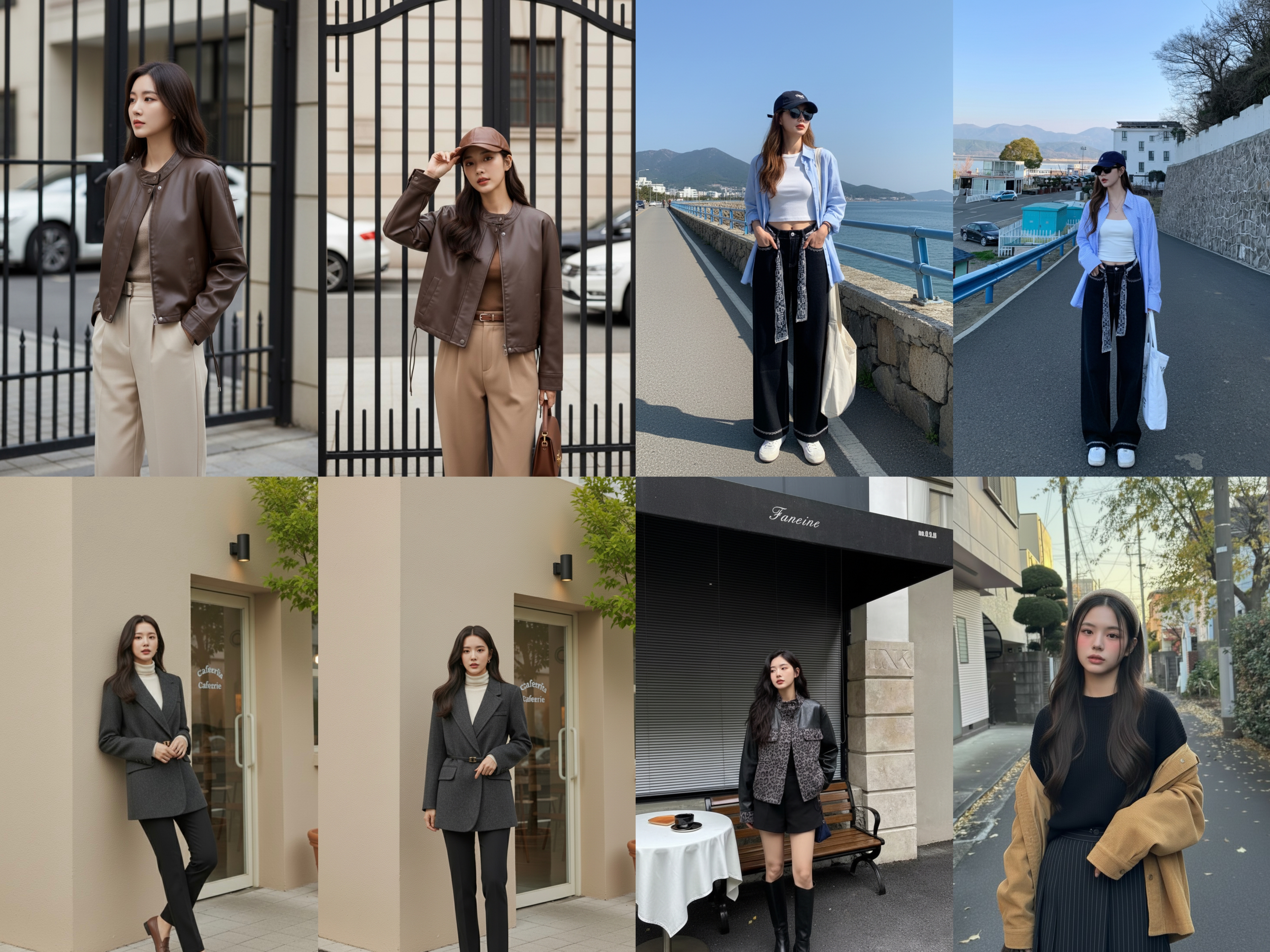 SeamAI第四期虚拟模特试衣效果图