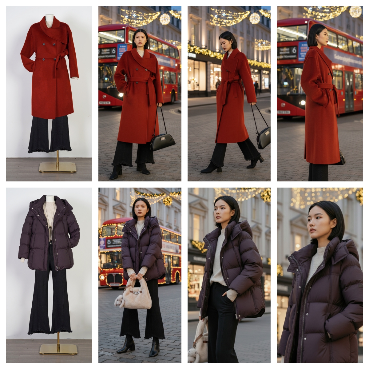 SeamAI第九期虚拟模特试衣效果图